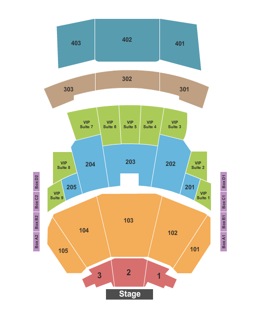 Yaamava Theater Keith Urban Seating Chart